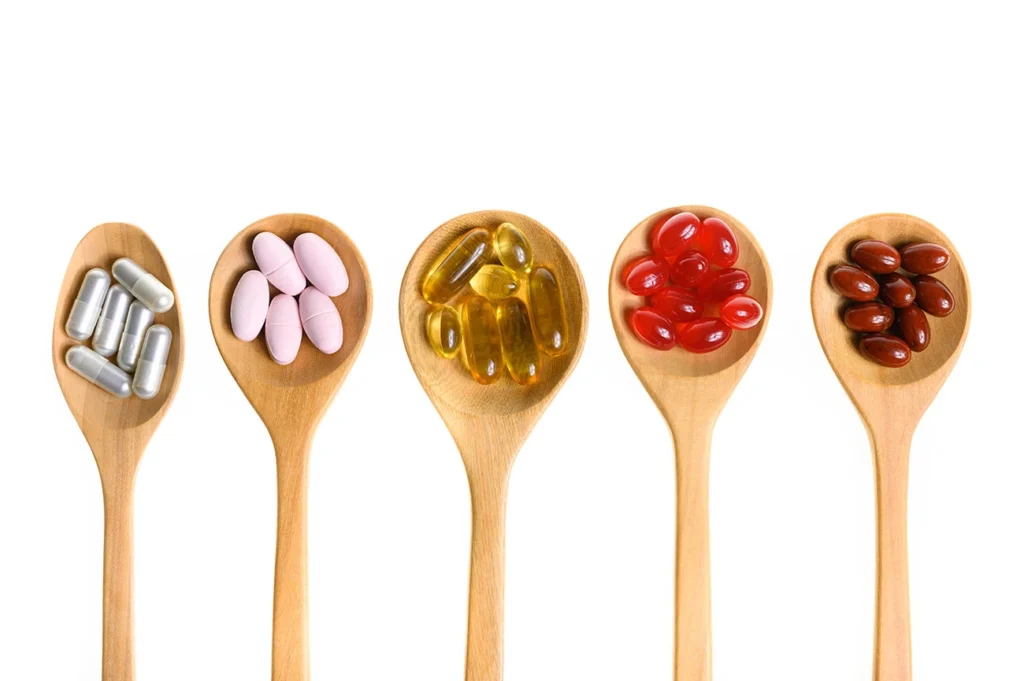 different types of vitamin supplements