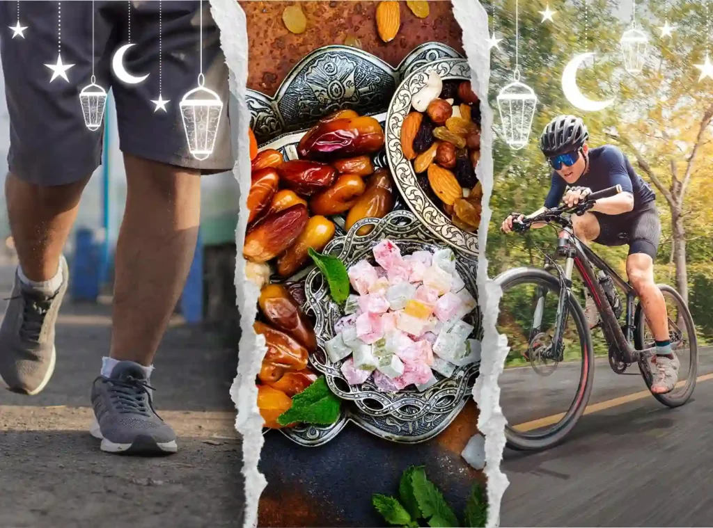 cycling-vs-walking during-ramadan ركوب الدراجات ام المشي اثناء شهر رمضان